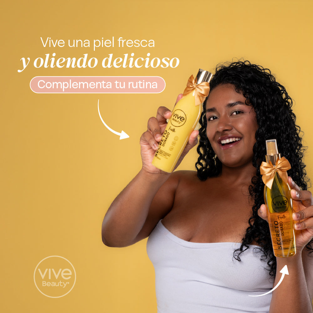 BODY SPLASH SECRETO DORADO FAITH 250 ML