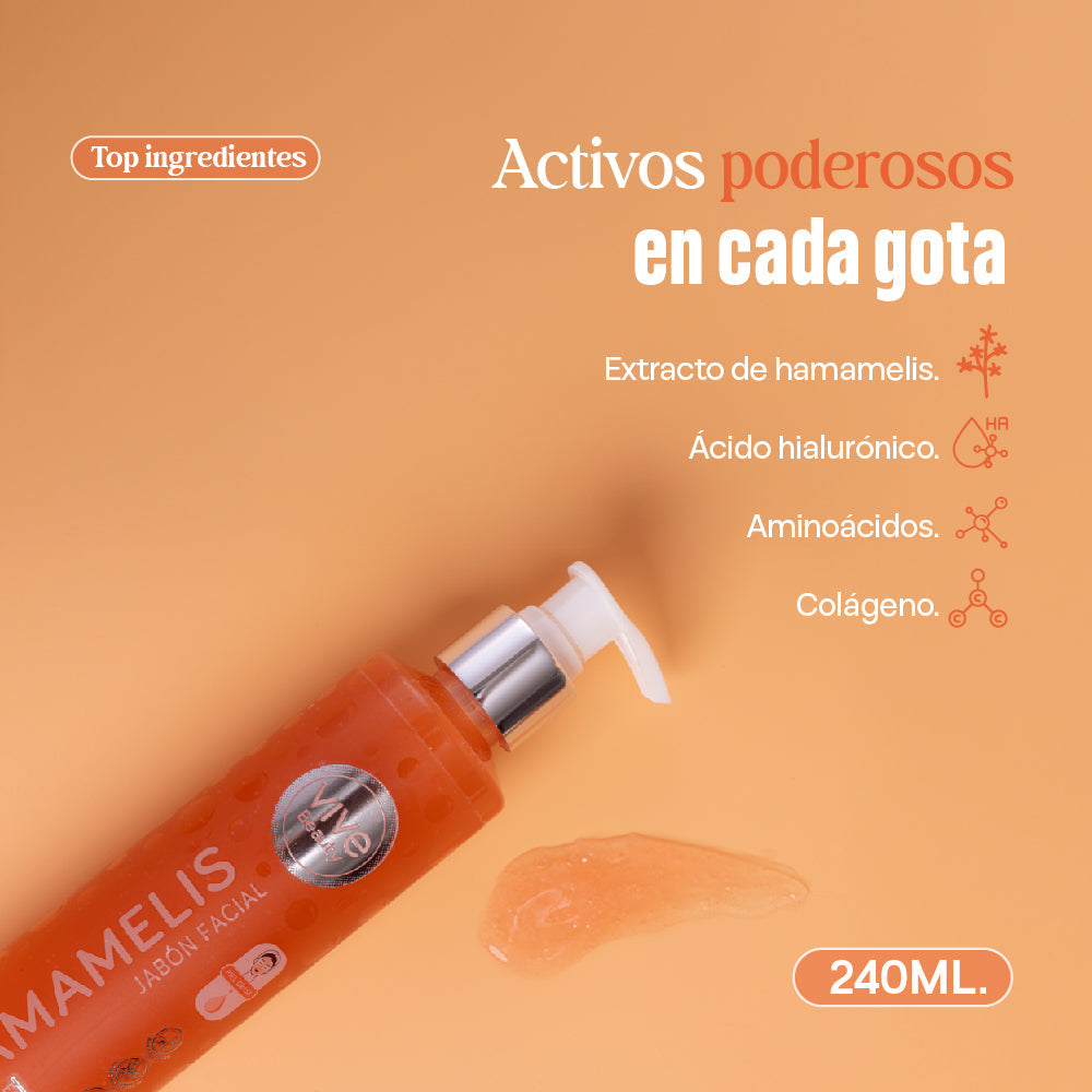 Jabón facial Hamamelis – 240ML