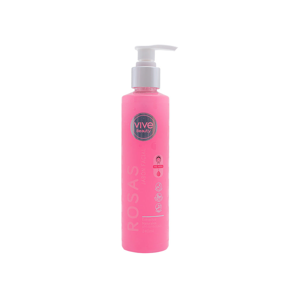Jabón facial Rosas – 240ML