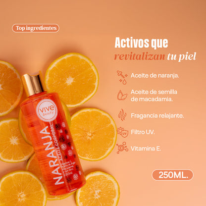 ACEITE CORPORAL NARANJA 250ml