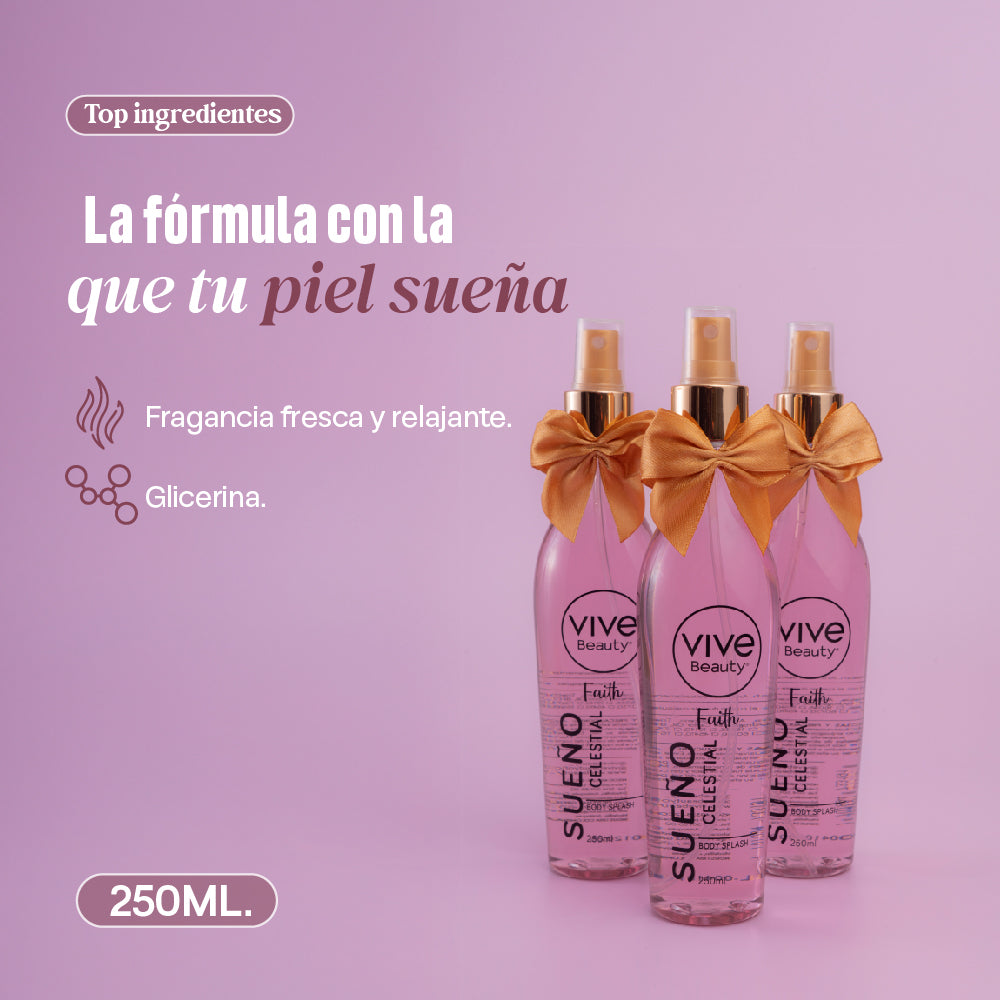 BODY SPLASH SUEÑO CELESTIAL FAITH 250 ML