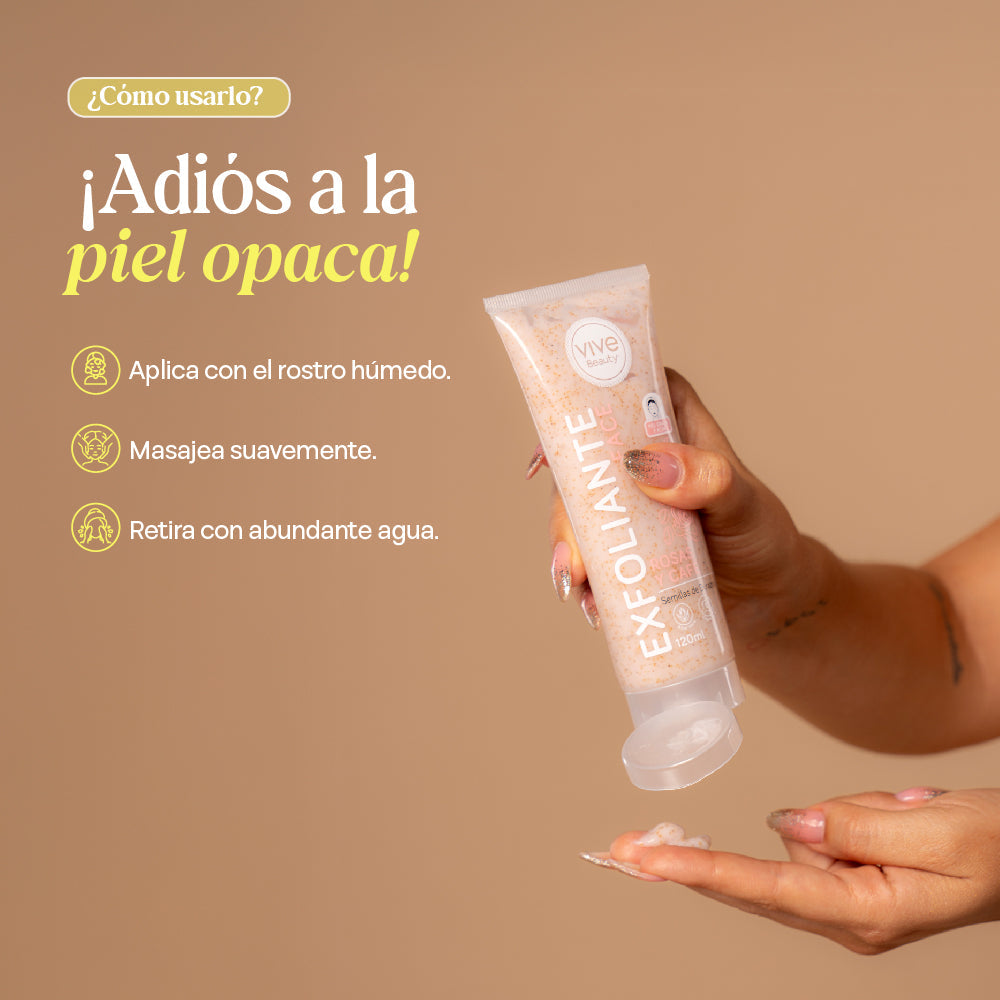 EXFOLIANTE FACIAL ROSAS 120 ML