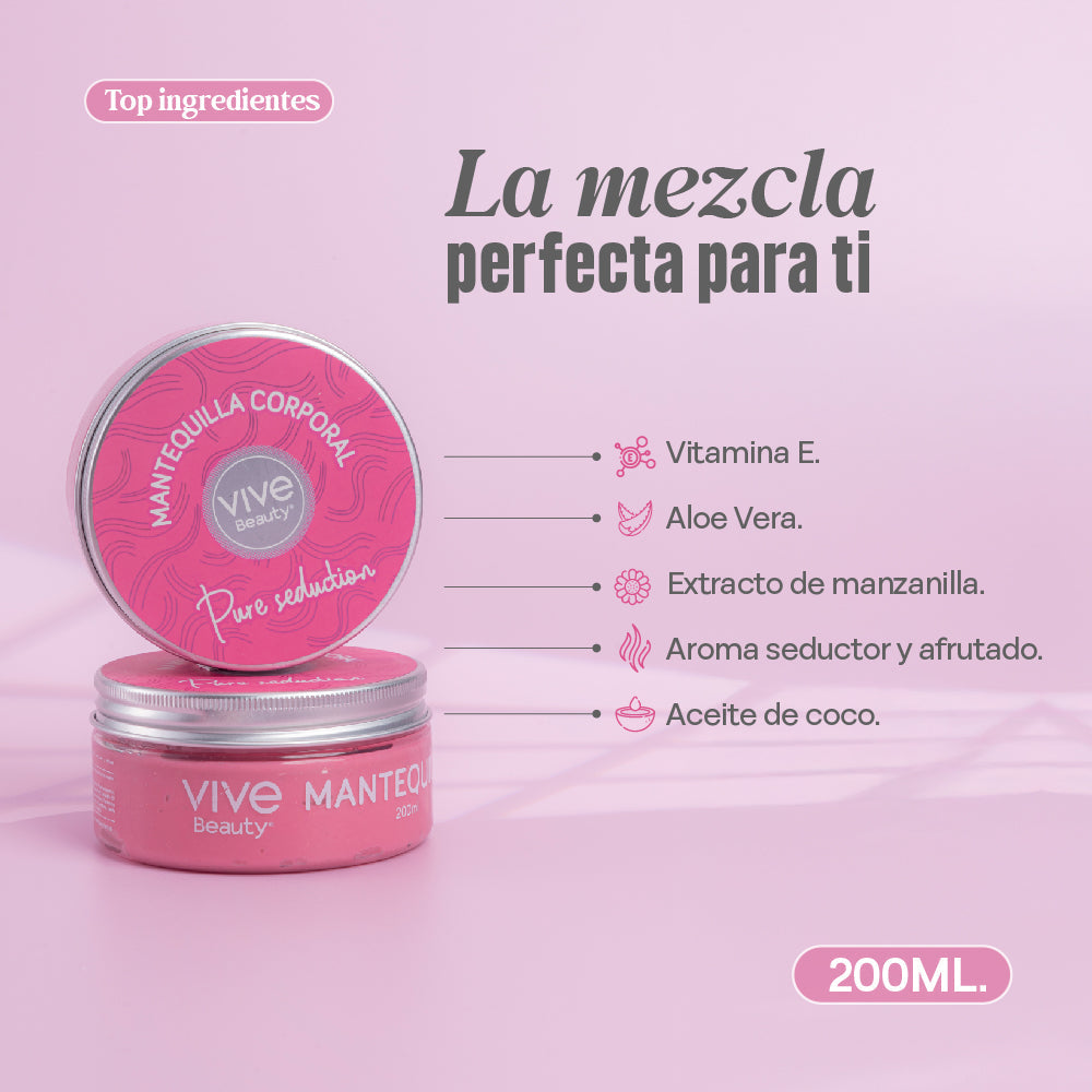 MANTEQUILLA PURE SEDUCTION 200ML