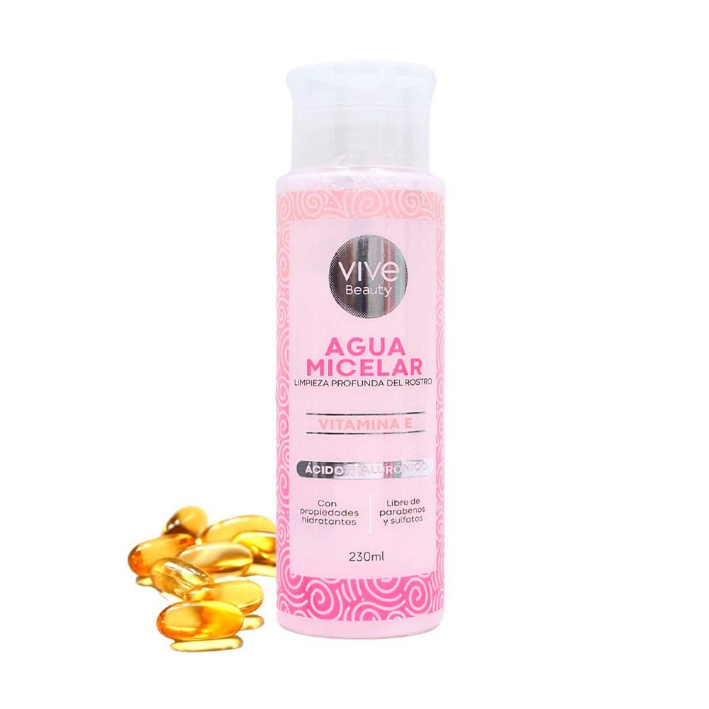 AGUA MICELAR VITAMINA E 230 ML