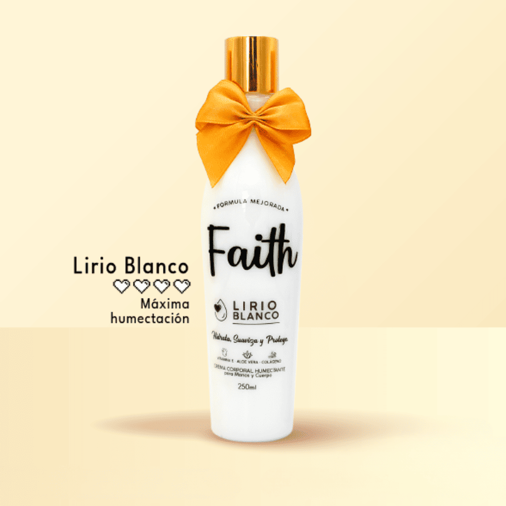 CREMA LIRIO BLANCO FAITH 250ML
