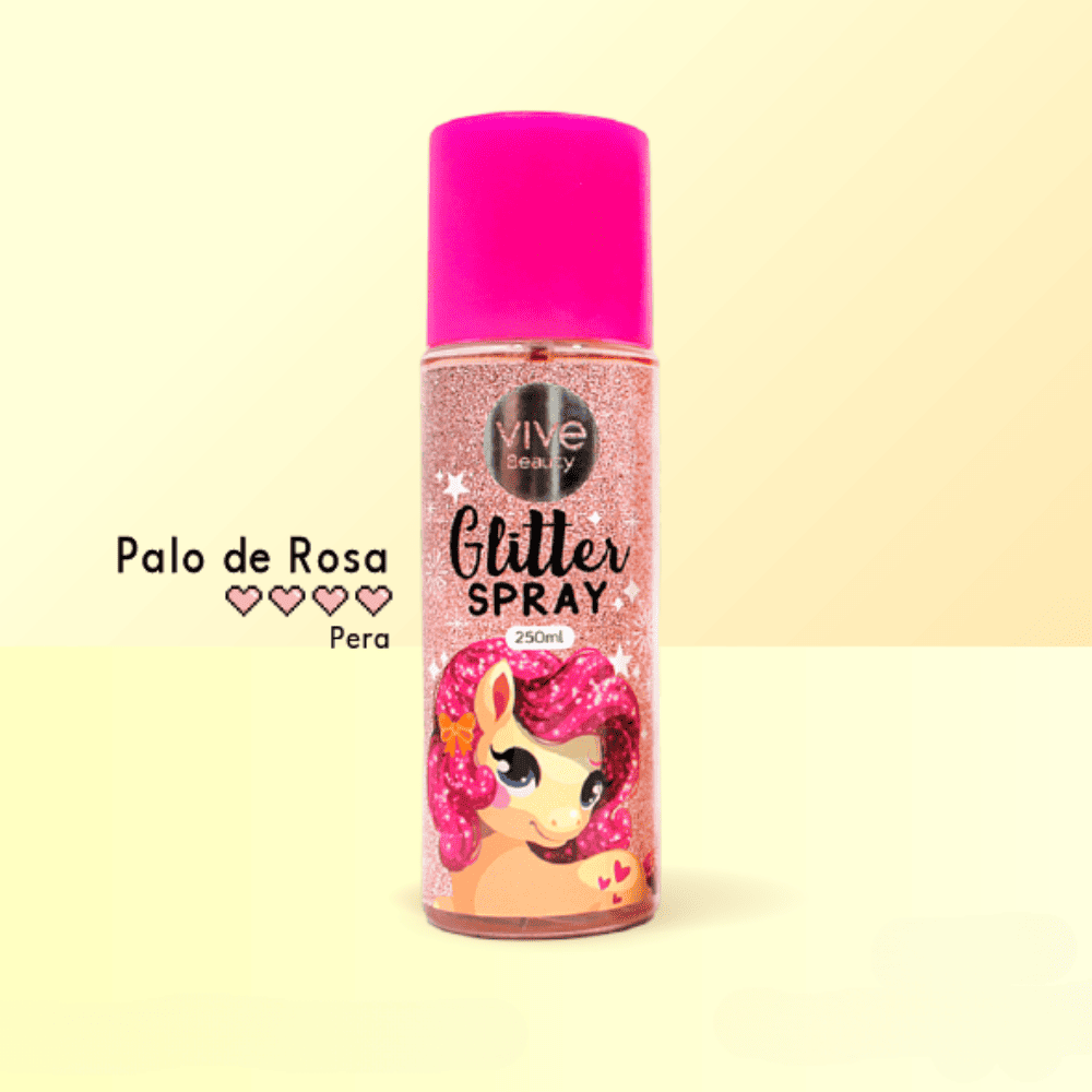BODY SPLASH GLITTER PALO DE ROSA 250ml