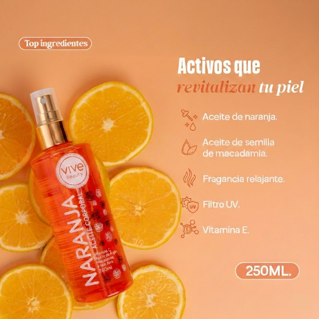 ACEITE CORPORAL NARANJA 250ml