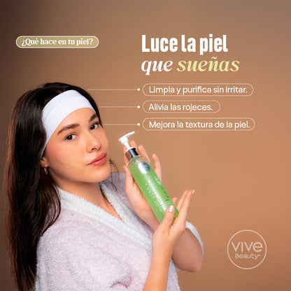 Jabón facial Aloe Vera + Niacinamida – 240ML