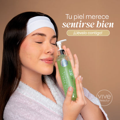Jabón facial Aloe Vera + Niacinamida – 240ML